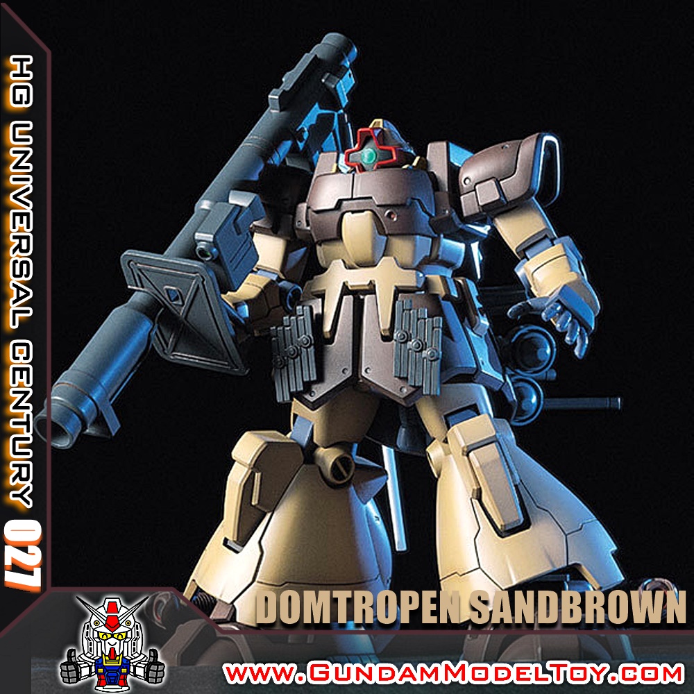 BANDAI HG 1/144 MS-09F DOMTROPEN SAND BROWN ดอมโทรเพน แซนด์บราวน์ โมเดล กันดั้ม กันพลา PS TOYLAND HGUC