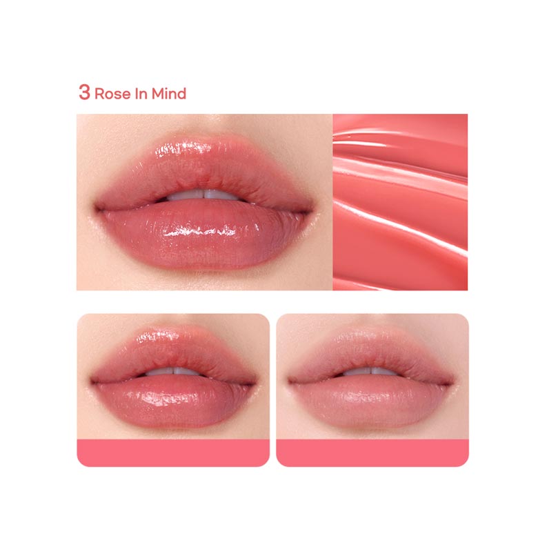 ลิปเพริเพร่า Peripera Lip Set (2pcs) Ink Mood Glowy Tint + Heart Lip Balm
