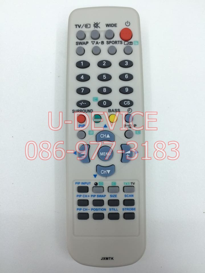 รีโมททีวี Sanyo รุ่น JXMTK