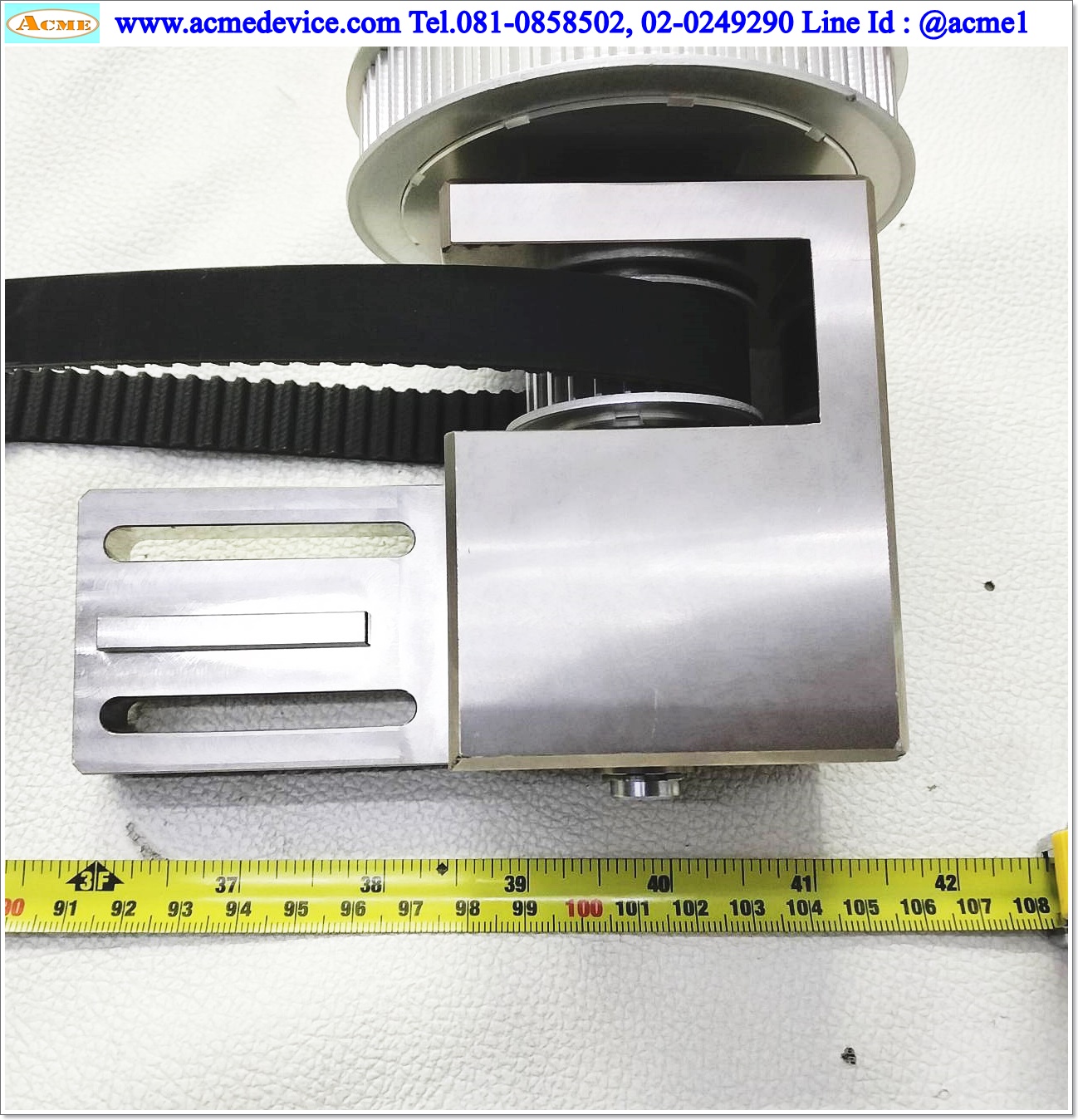 ชุด Timing Belt & Pully, ขนาดหน้ากว้างไทม์มิ่ง 16 mm., Stroke 1000 mm.