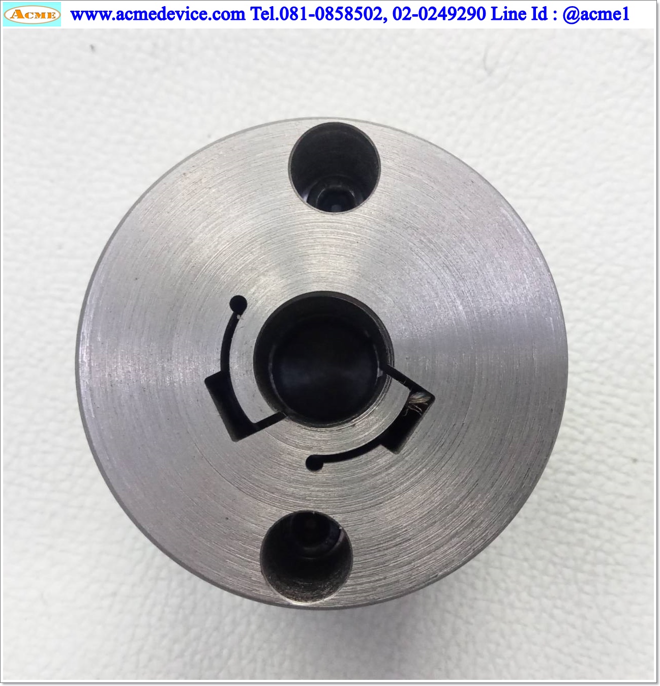 Coupling ขนาด ID 15/16mm., OD 56 mm., L 55 mm.