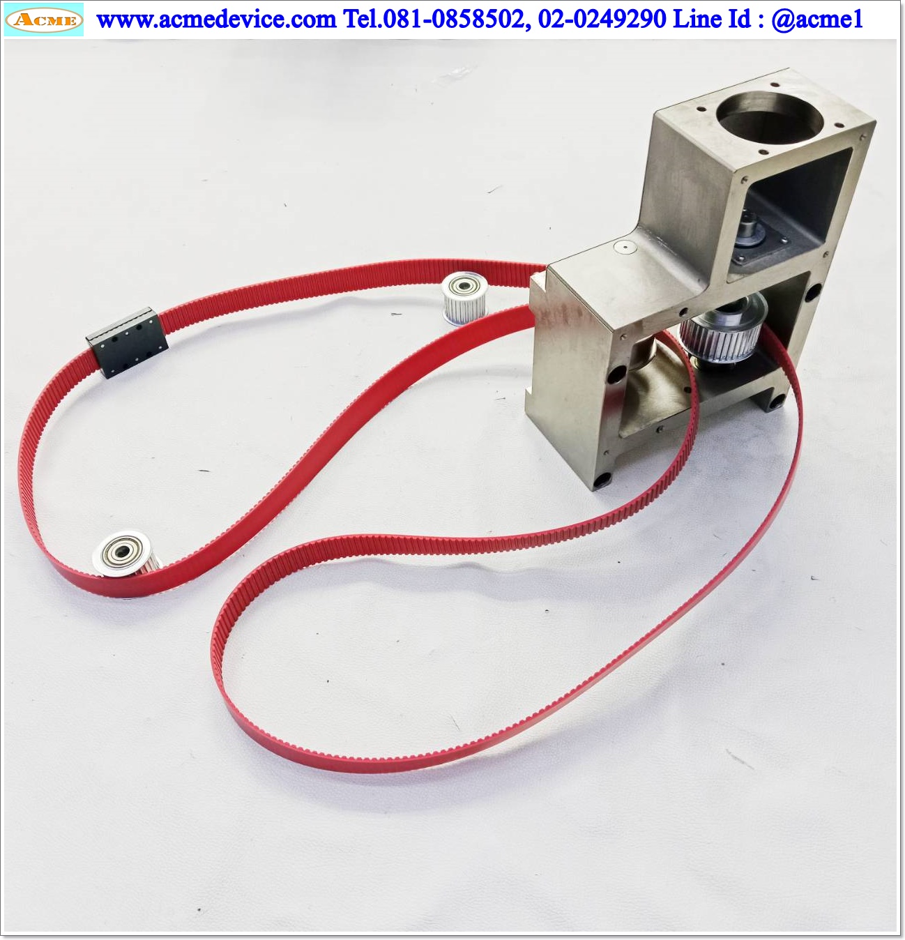 ชุด Timing Belt & Pully, ขนาดหน้ากว้างไทม์มิ่ง 26 mm., Stroke 130 mm., สูง 270 mm