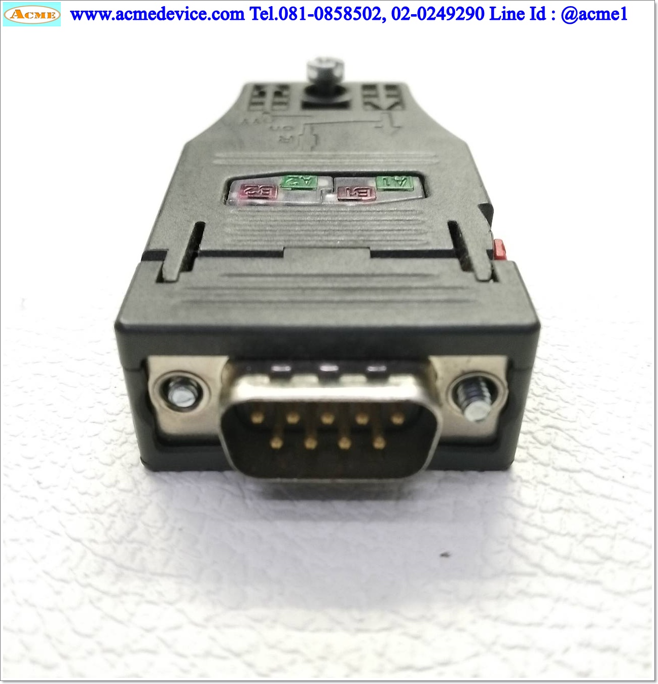 Profibus Bus Connector Adapter Siemens รุ่น 6GK1500-0FC10, PROFIBUS FC RS‑485