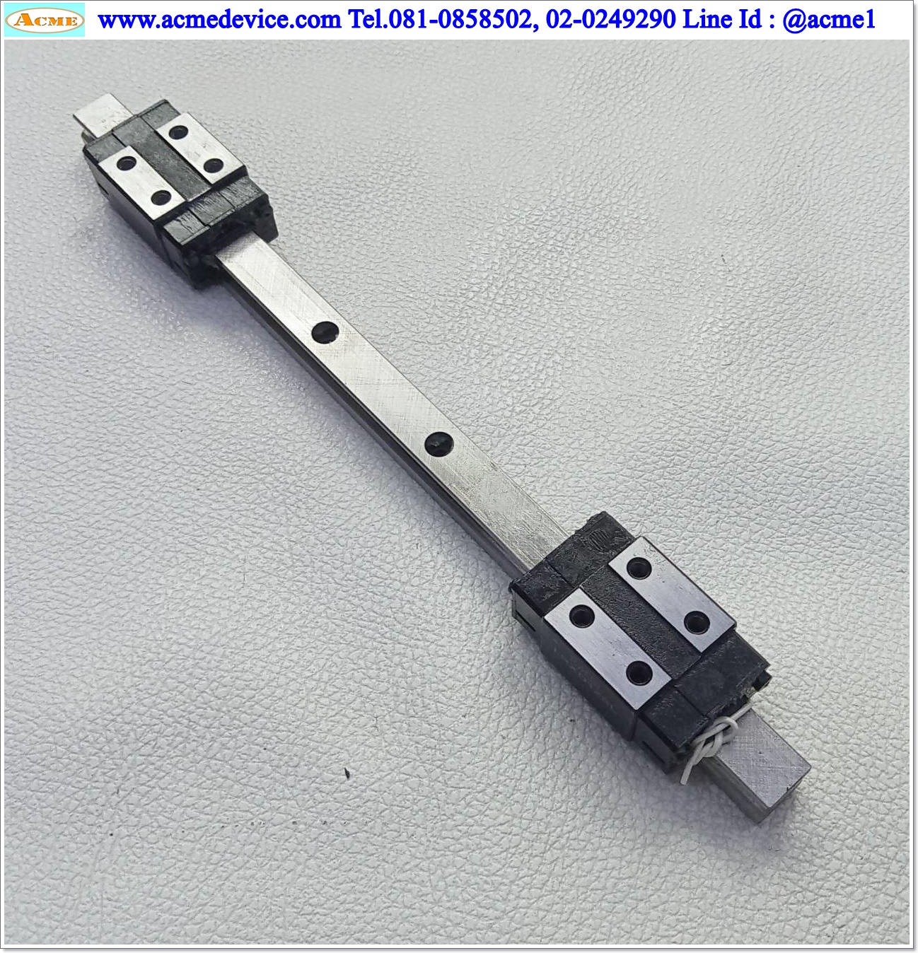 Linear Block and Rail IKO รุ่น LRXD12SL, รางสไลด์ขนาด 12 mm. x 240 mm.,( 2 Block ) (ดำ)