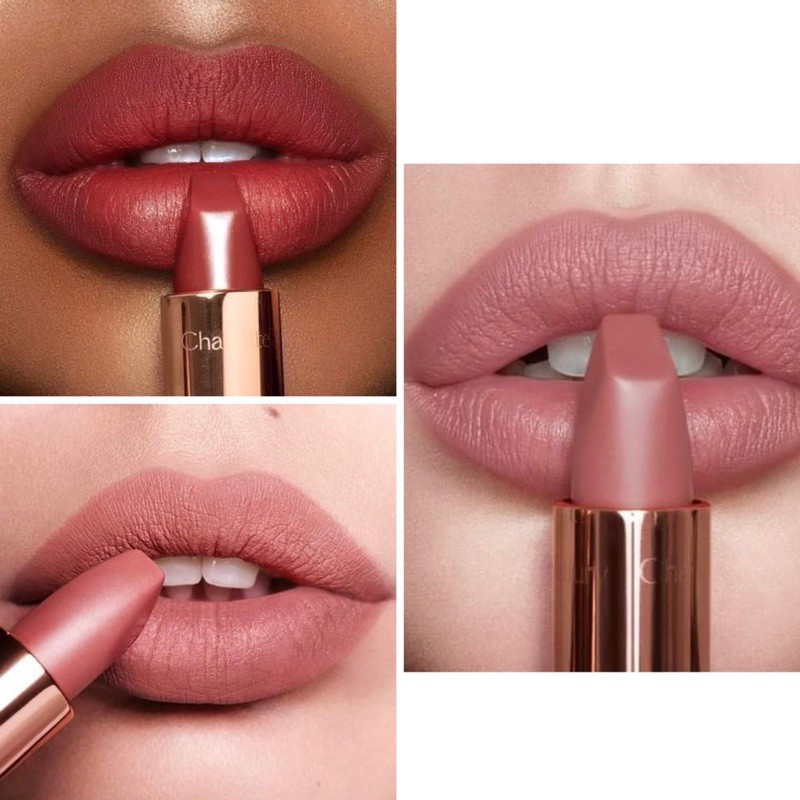 ลิปชาร์ลอต ทิวเบอรี่ Charlotte Tilbury Iconic Mini Lip #Pillow Talk 1.1g