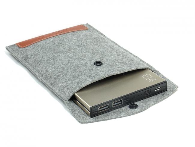 แบตสำรอง Powerbank eloop E14 แท้ 20000mAh (สีเงิน)