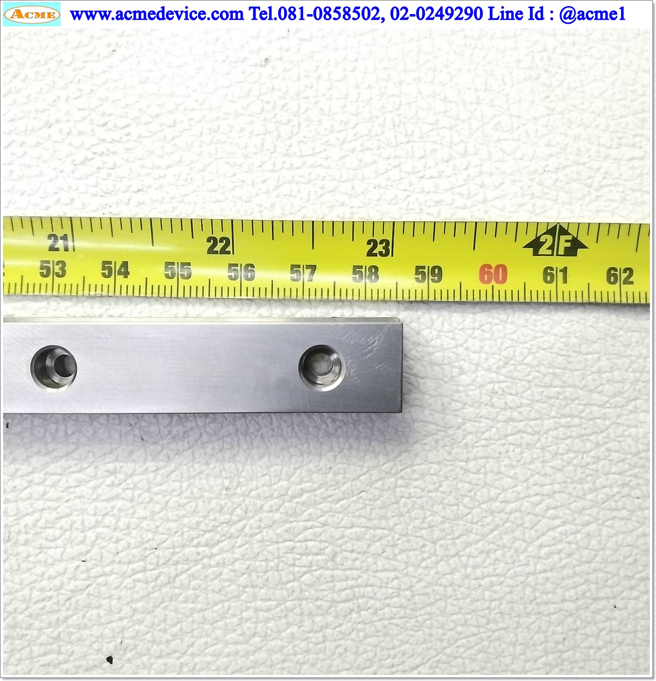 Linear Rail Rexroth รุ่น R045520431, N 7210, ขนาด 14 x 584 mm.