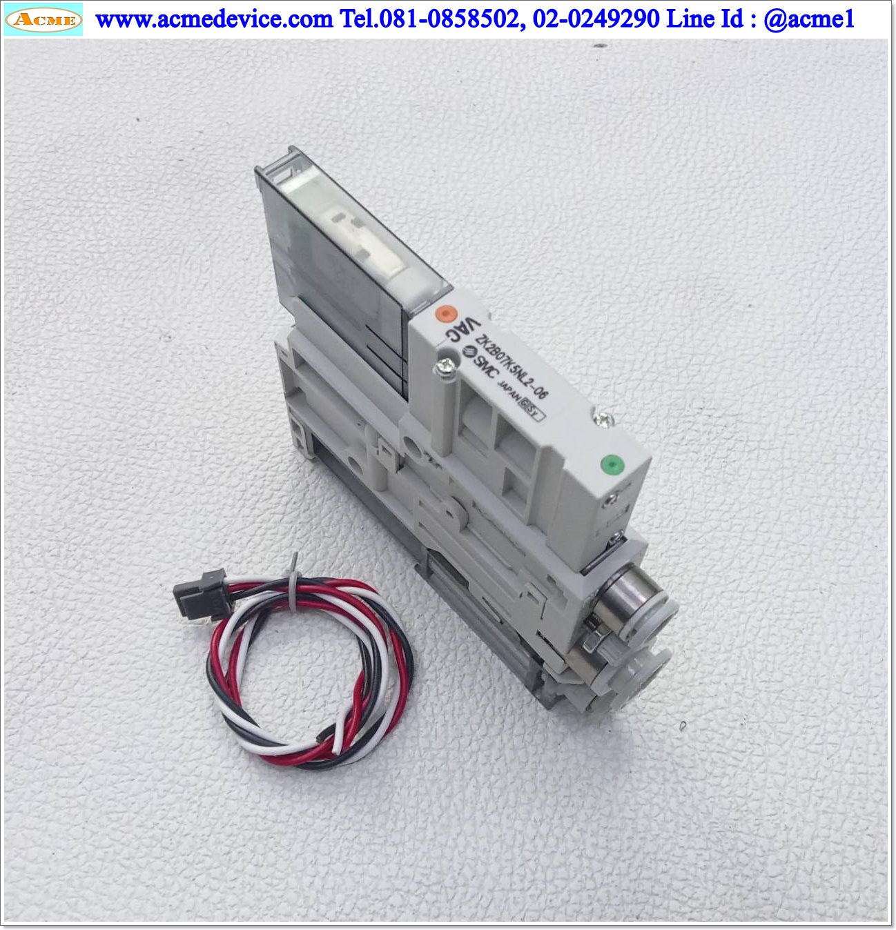 Vacuum Ejector SMC รุ่น ZK2B07K5NL2-06, -91kPa