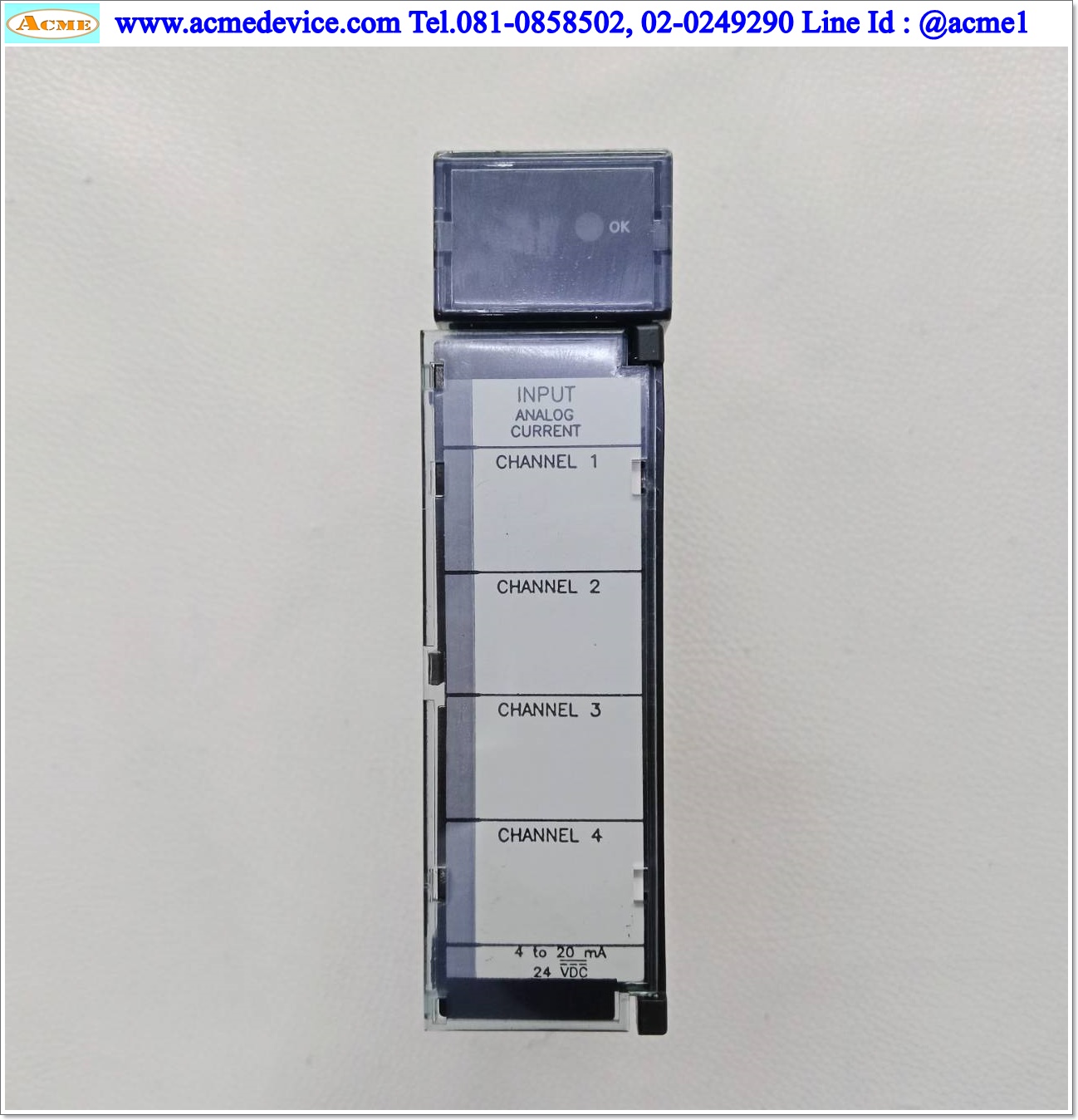 PLC GE FANUC รุ่น IC693ALG221E, Input Analog Module, 4PT Current