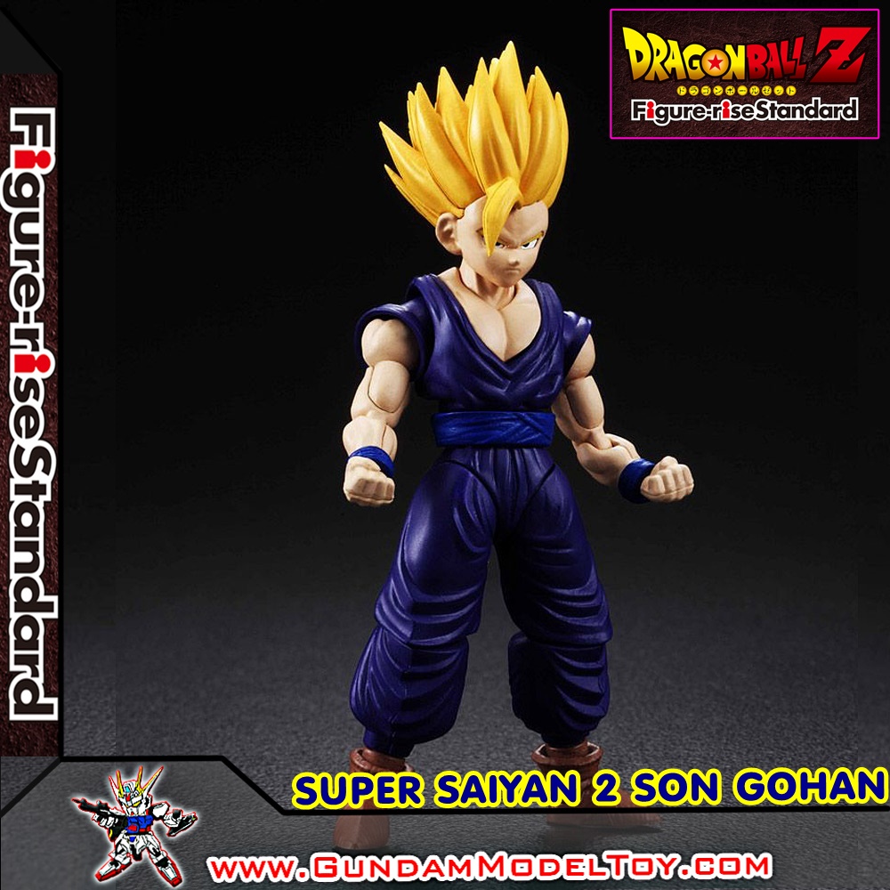 BANDAI ANIME FIGURE-RISE STANDARD SUPER SAIYAN 2 SON GOHAN ฟิกเกอร์ไรส์ สแตนดาร์ด ซุปเปอร์ ไซย่า 2 ซัน โกฮัง โมเดล การ์ตูน อนิเมะ