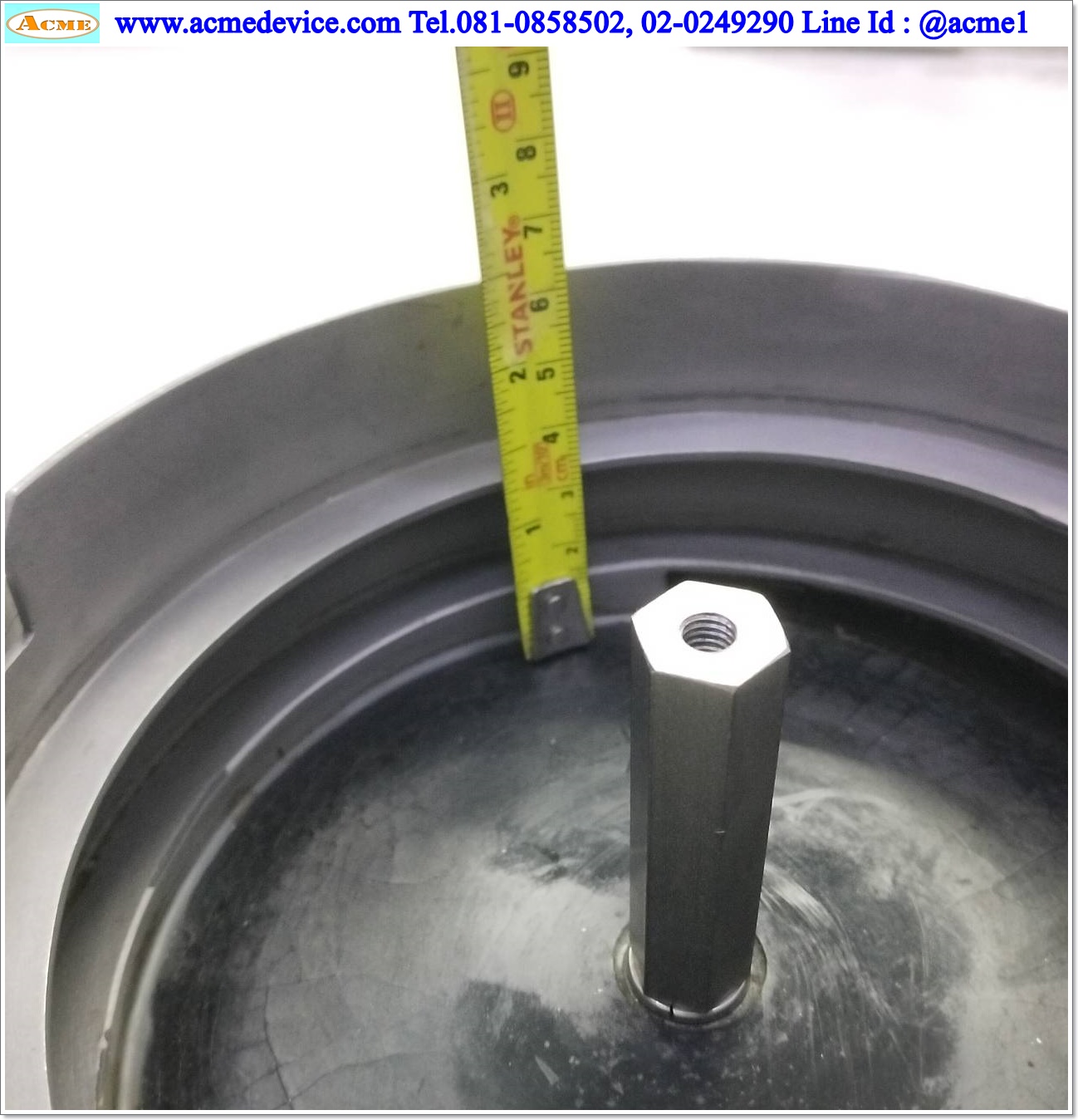 Bowl Feeder RNA รุ่น SRC-N 160-2R, ขนาด 180 x 195 mm. & Controller RLC 10-A3/65.2, 230V