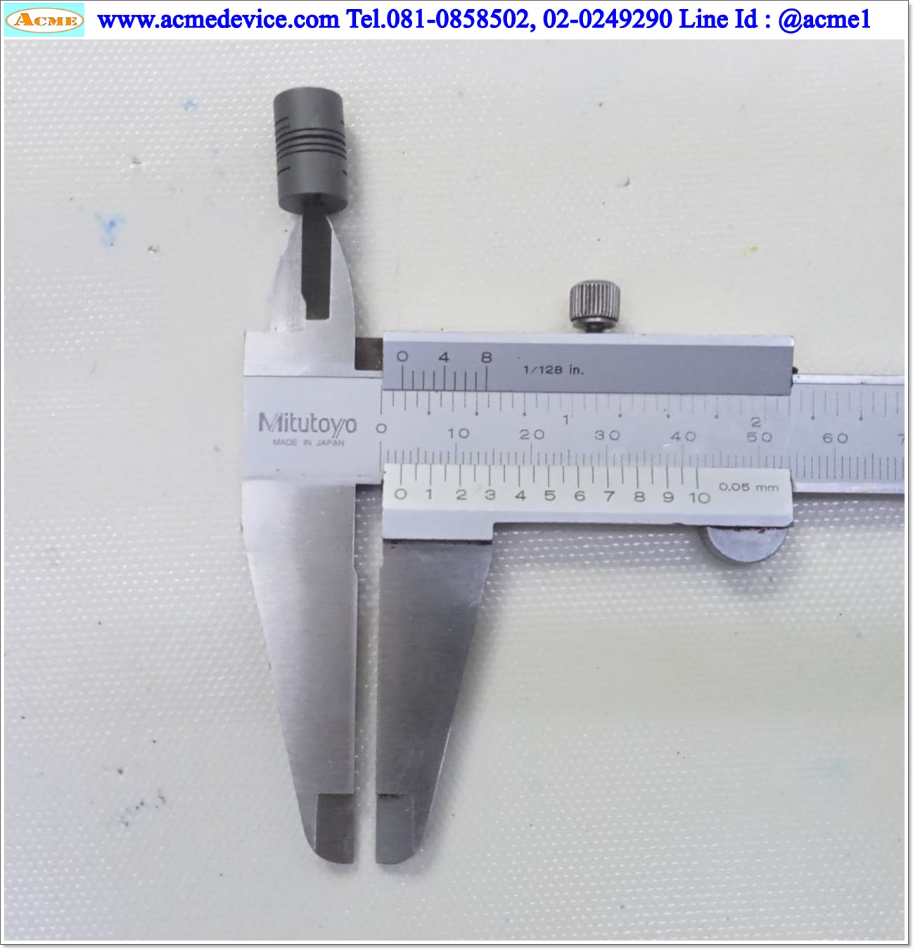 Coupling ขนาด ID 3/3mm, OD 9.5mm, L 15mm