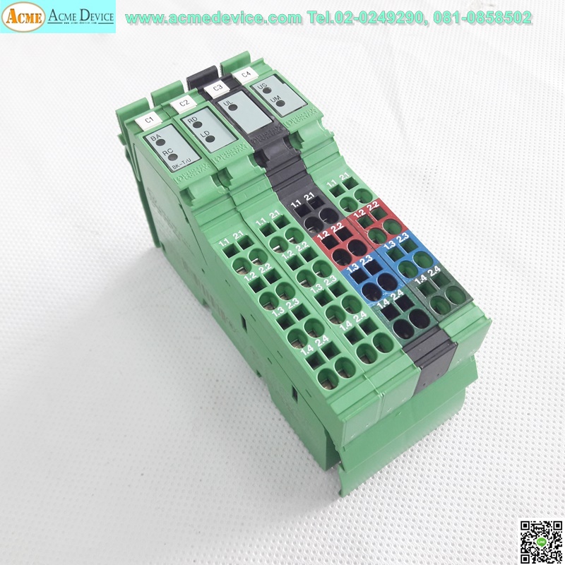 Buskoppler INTERBUS-Buskoppler PHOENIX CONTACT รุ่น IBS IL 24 BK-T/U 2742094