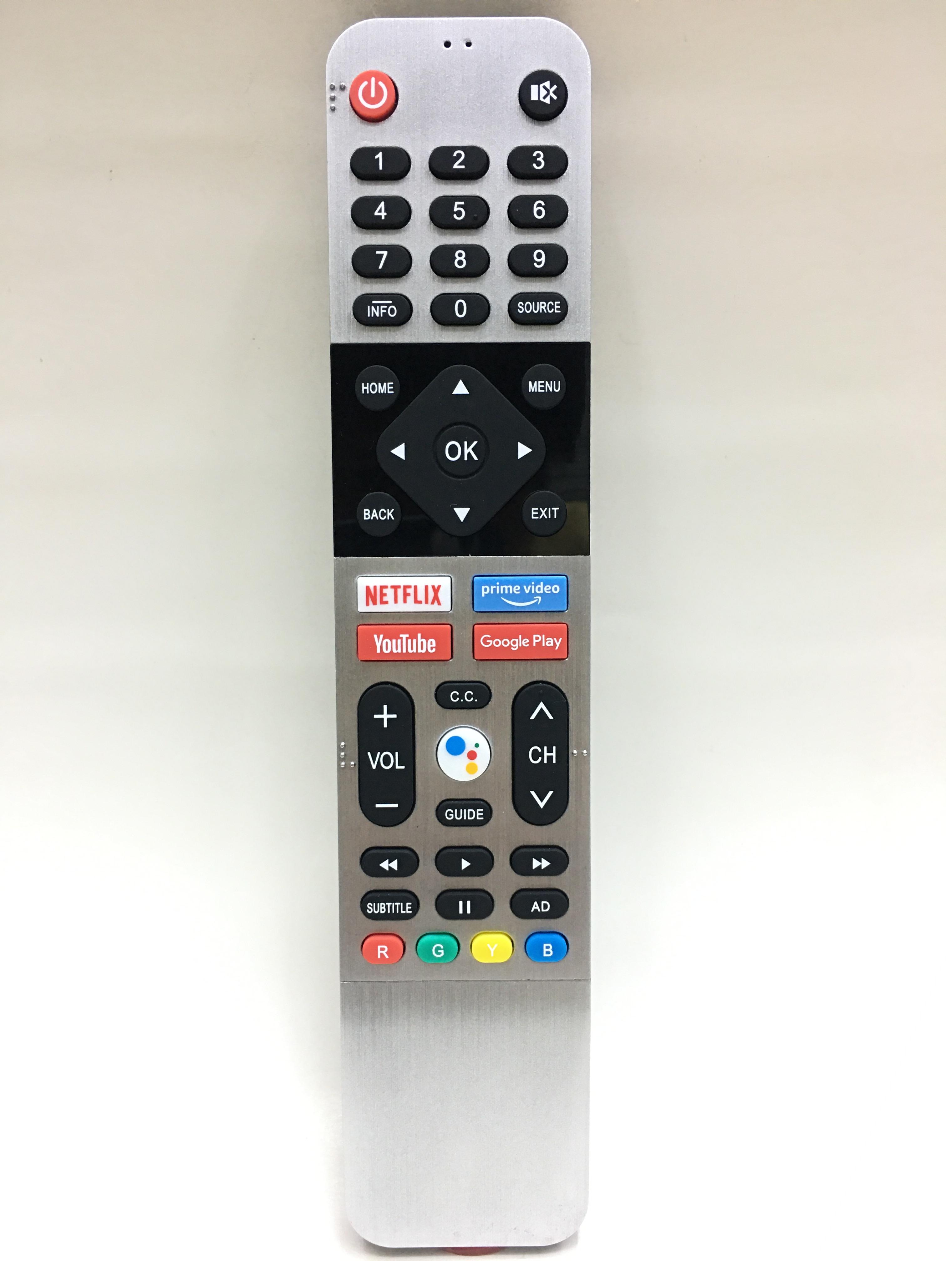 รีโมททีวี สกายเวิร์ท Skyworth ใช้กับ Smart TV รุ่นที่มีคำสั่งเสียง