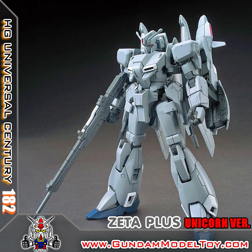 BANDAI HG 1/144 ZETA PLUS [UNICORN VER.] เซต้า พลัส [ยูนิคอร์น โหมด] โมเดล กันดั้ม กันพลา PS TOYLAND HGUC