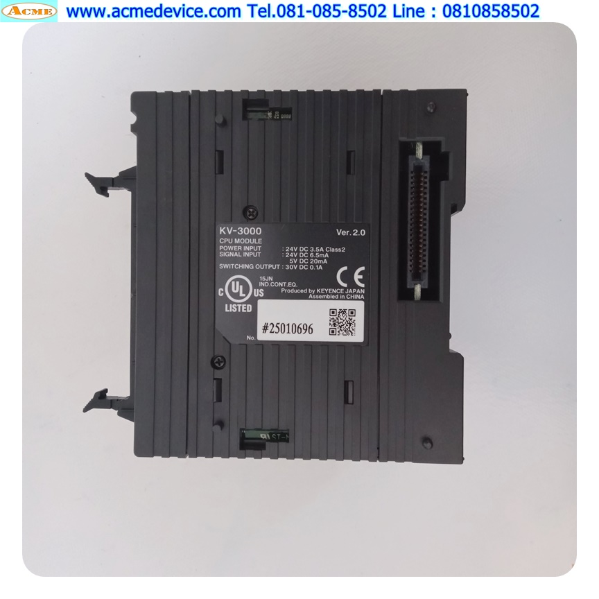 PLC Keyence รุ่น KV-3000, CPU Module