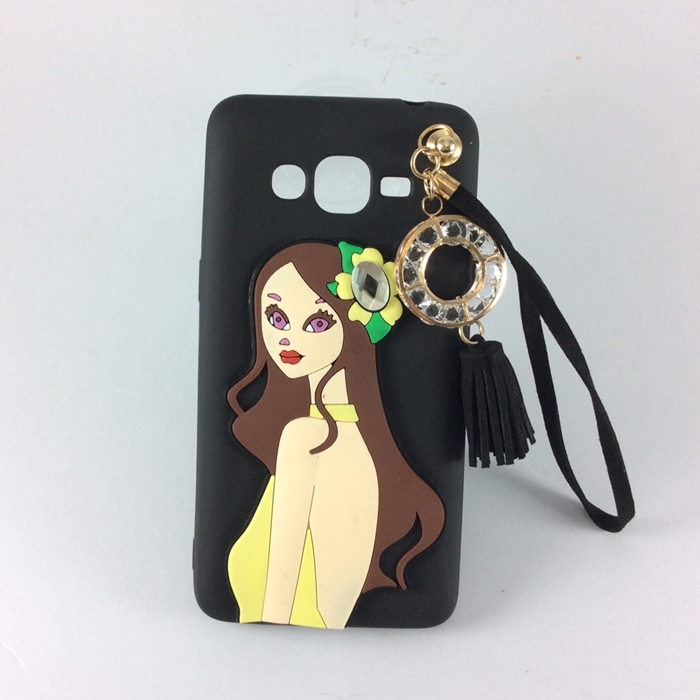เคส J2 Prime SAMSUNG ซิลิโคน หญิงสาวสวย