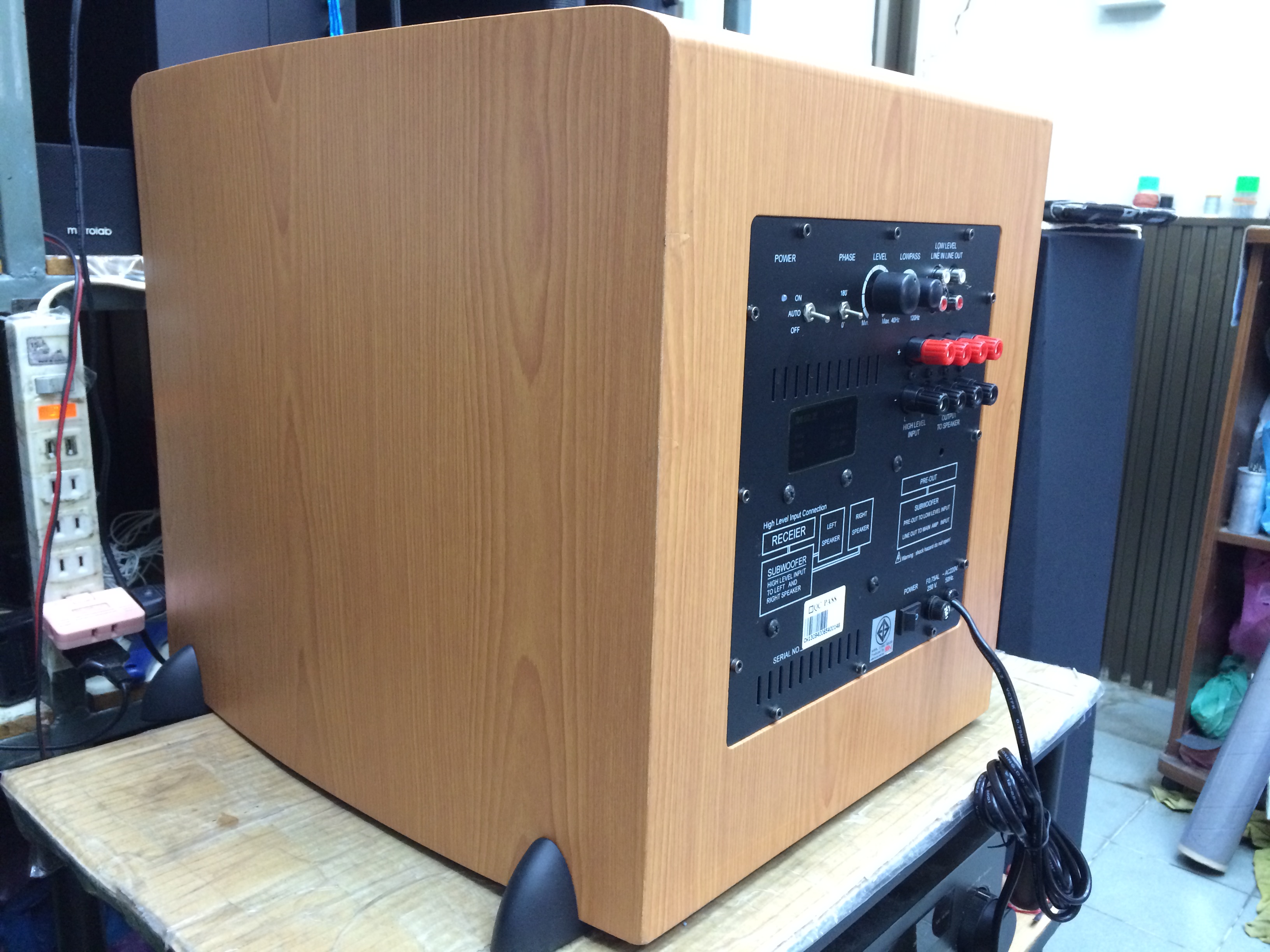 ซับวูฟเฟอร์ 10 นิ้ว MRZ-940SW 10" Subwoofer