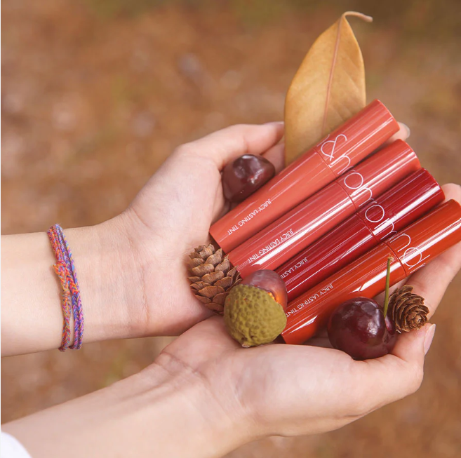 ลิปทินท์โรแมนด์ Romand Juicy Lasting Tint สี10 Nudy Peanut