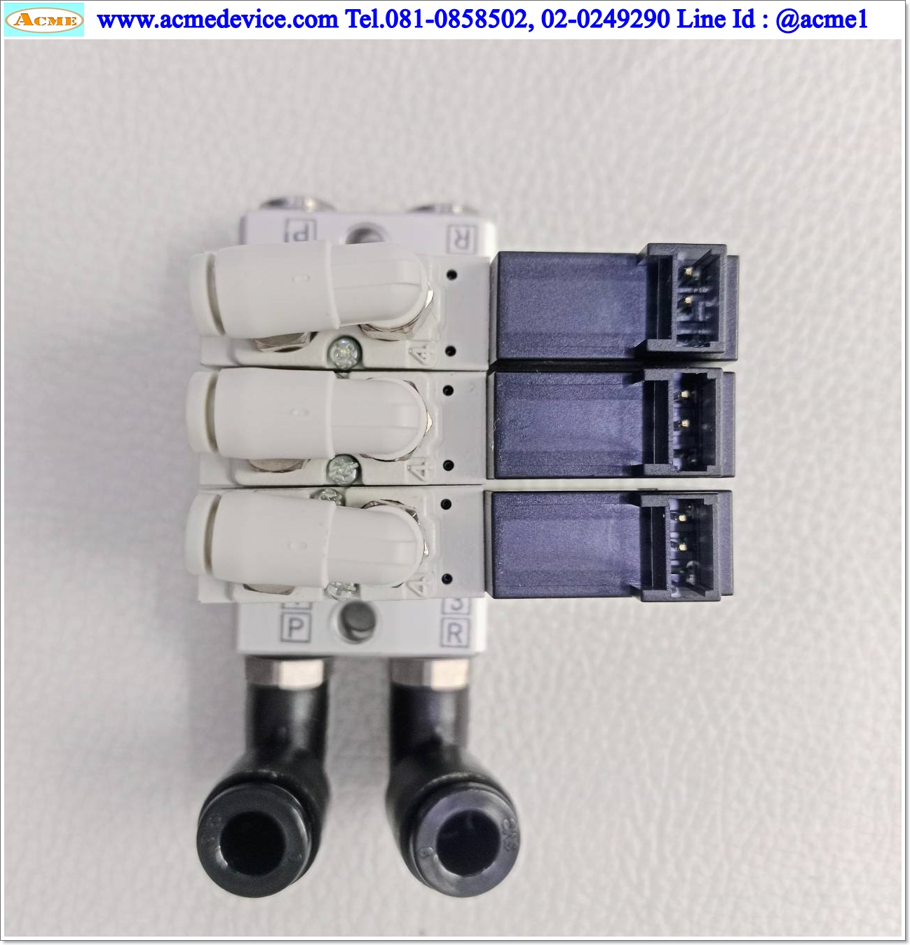 Solenoid Valve SMC รุ่น VQD1131-5L-M5 (3), Coil 24 Vdc