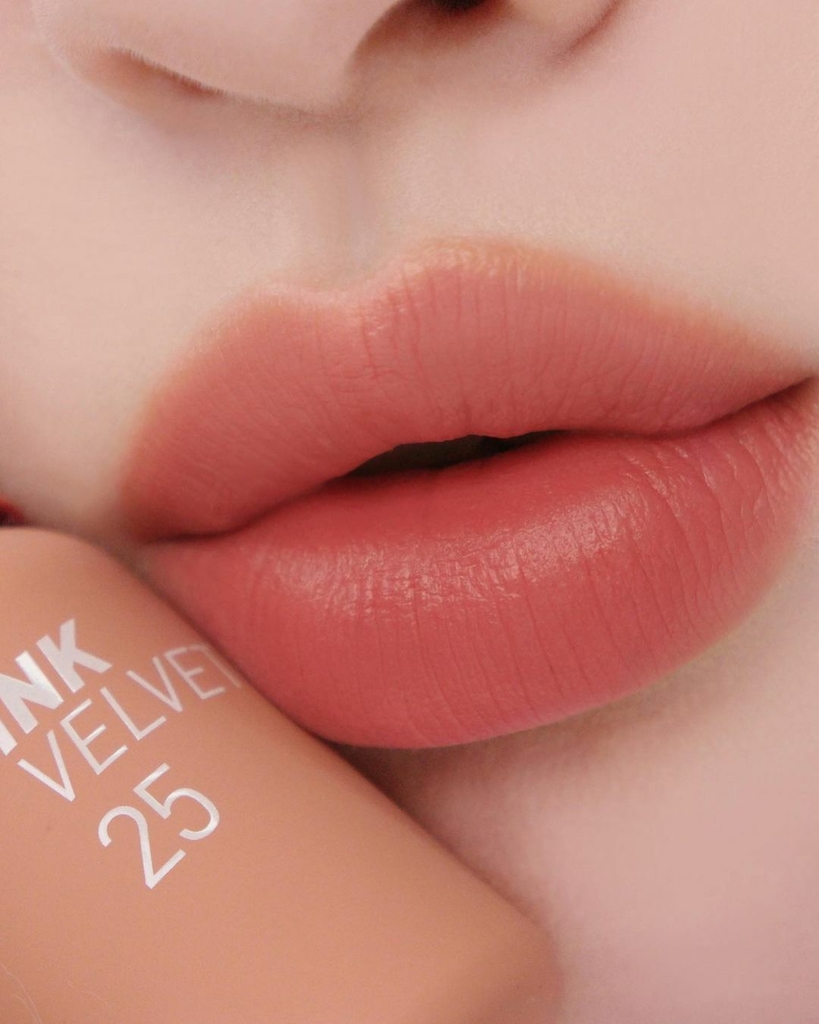 ลิปเพริเพร่า Peripera Lip Ink Velvet 4g #25 Cinnamon Nude