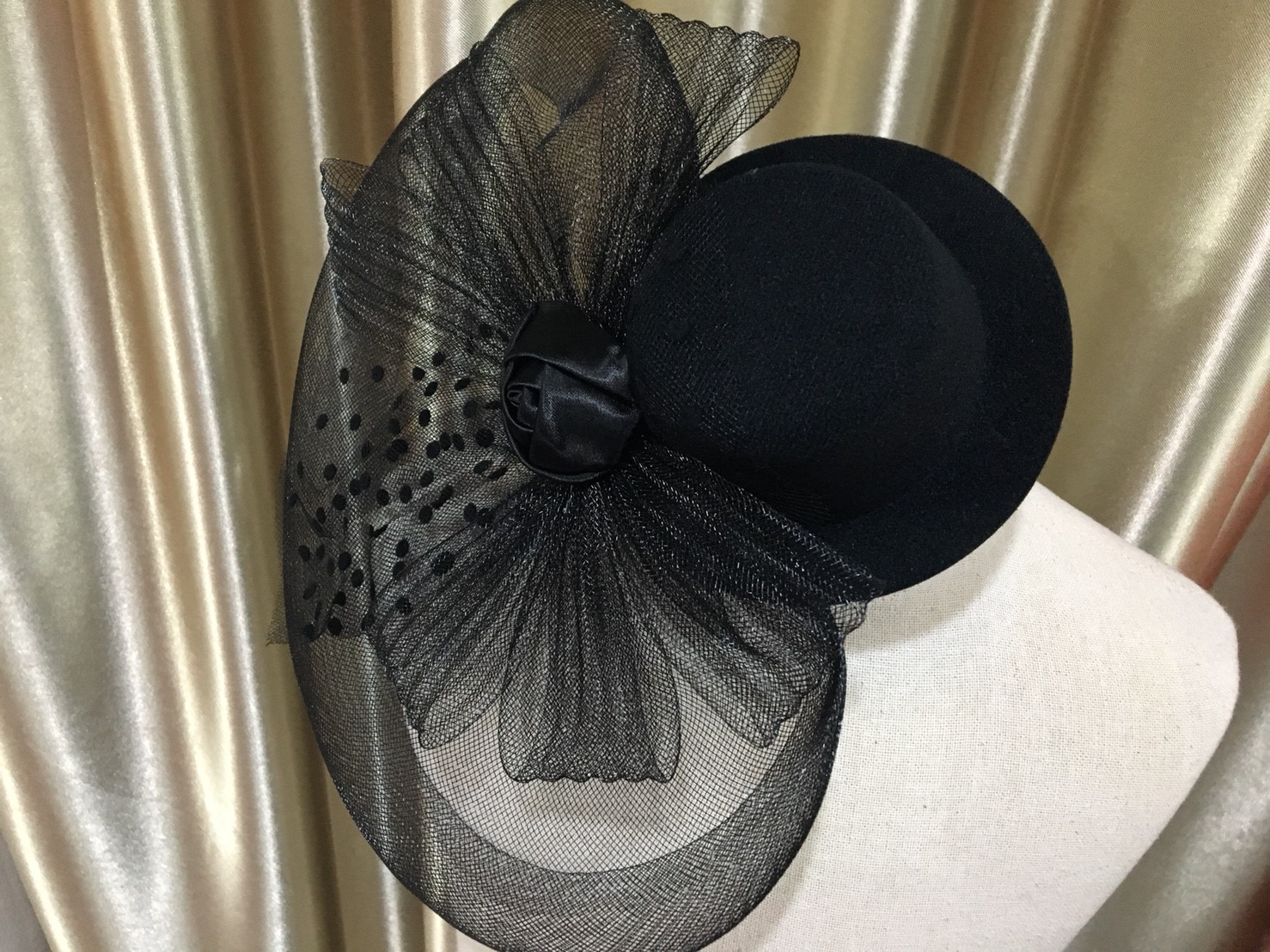หมวก GATSBYสีดำ1