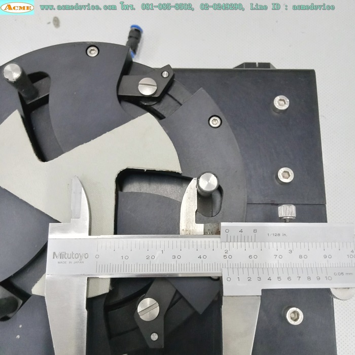 Linear Ball Slide XYA ??? รุ่น ???, ขนาด 150 x 250 x 90 mm, Stroke แกน Y 60 mm, Stroke แกน X 50 mm+ Rotary หมุน 360 องศา + นิวเมติกเบรค