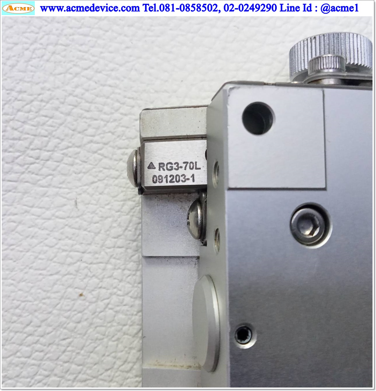 Linear Stage Misumi รุ่น GPWG70-70, 70 x 70 mm.