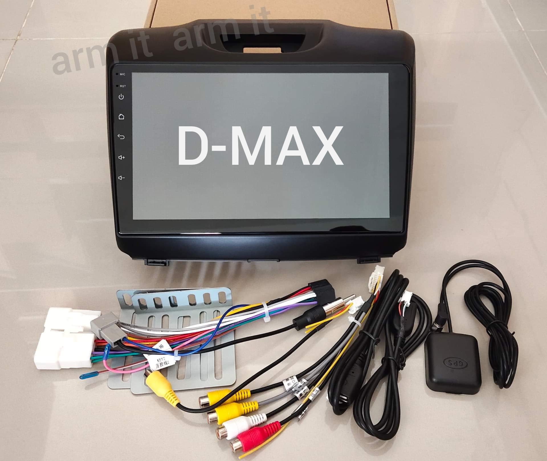 D-MAX จอ 9นิ้ว Android 9 พร้อมหน้ากากและปลั๊กตรงรุ่น Wifi / Youtube/GPS (มี2รุ่น 1G/16G - 2G/32G)