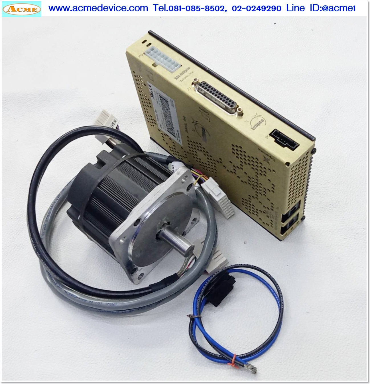 Servo Drive Teknic รุ่น SST-E545-RCX-4-2-D & Motor M-3411P-LN-20D, 20-90 VDC