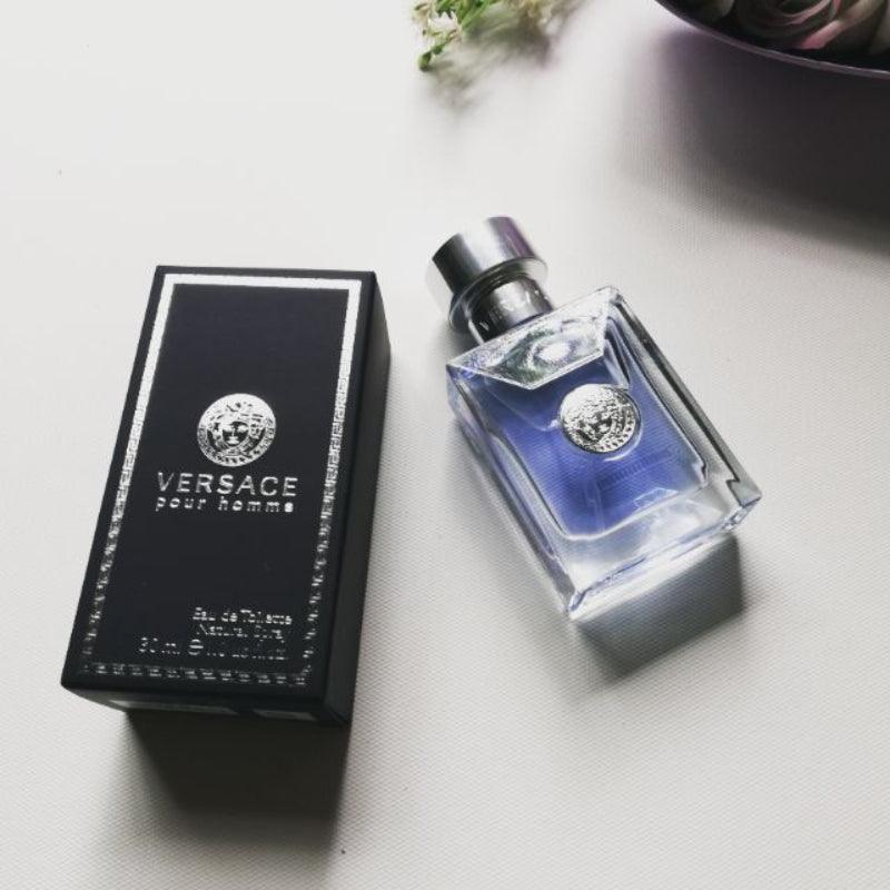 น้ำหอมเวอซาเช่มินิ VERSACE POUR HOMME EDT 5 ML mini ขนาดมินิ