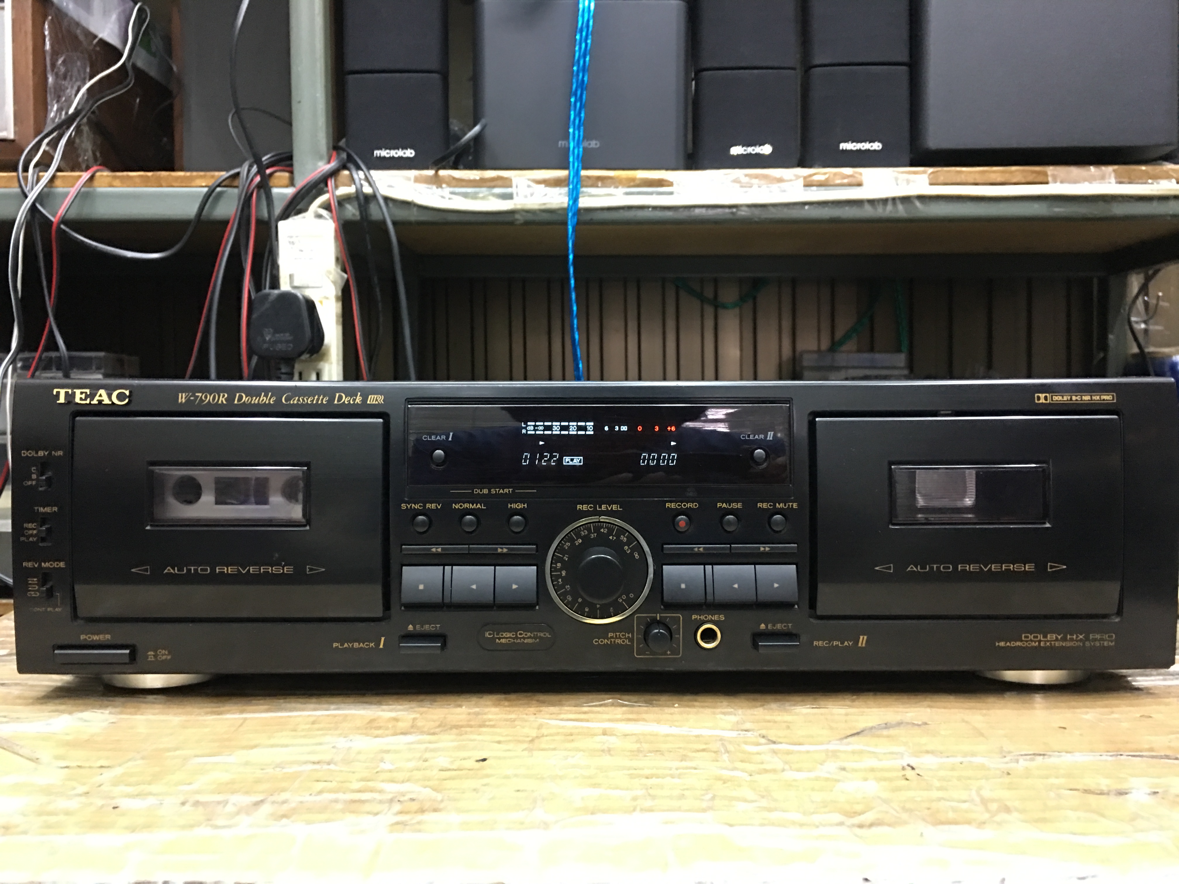 TEAC W-790R Double Cassette Deck