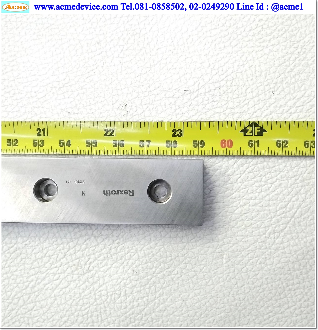 Linear Rail Rexroth รุ่น R045520431, N 7210, ขนาด 24 x 590 mm.