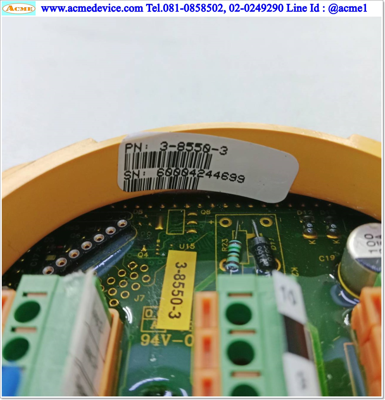 Flow Sensor GF รุ่น 3-8550-1 & Rotor-X 3-2536-P0, 12-24Vdc, Output 4 to 20 mA