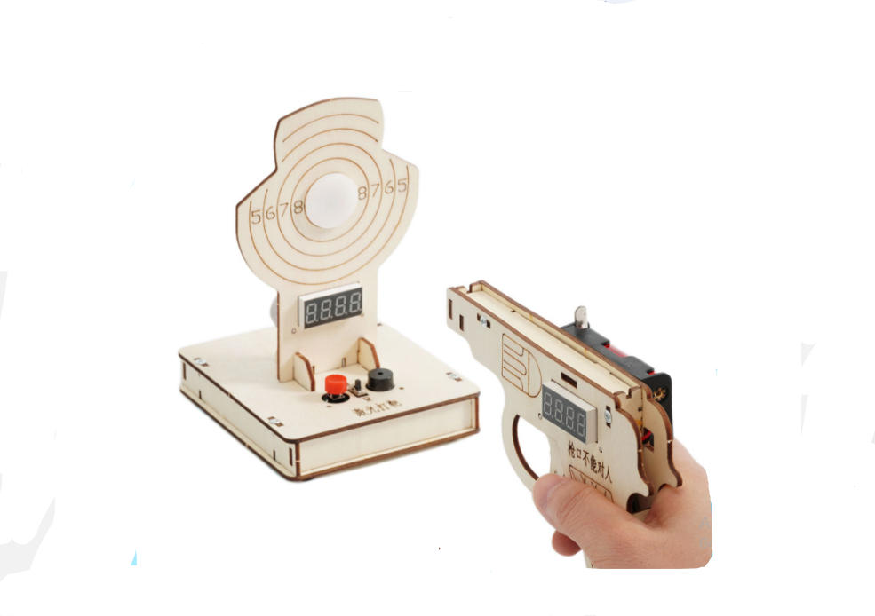 ปืนเลเซอร์พร้อมเป้านับคะแนน