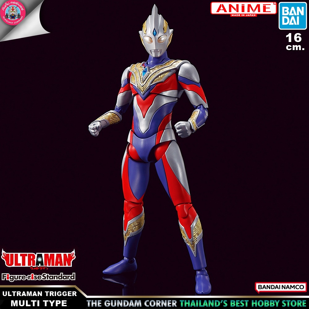 BANDAI ANIME FIGURE-RISE STANDARD ULTRAMAN TRIGGER MULTI TYPE PLASTIC MODEL KIT โมเดล กันดั้ม กันพลา PS TOYLAND ร้านพีเอสทอยแลนด์