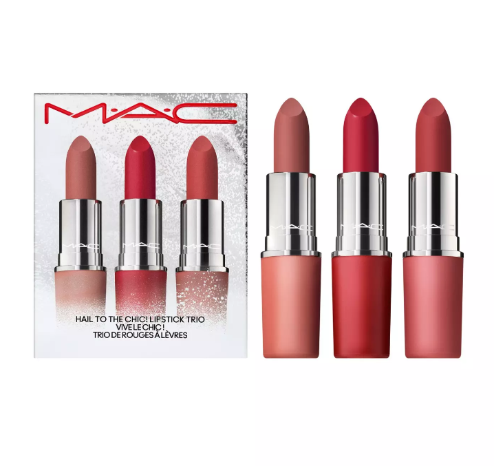 ลิปสติกแมค MAC Lip Set (3 pcs) Hail to the chic lipstick trio