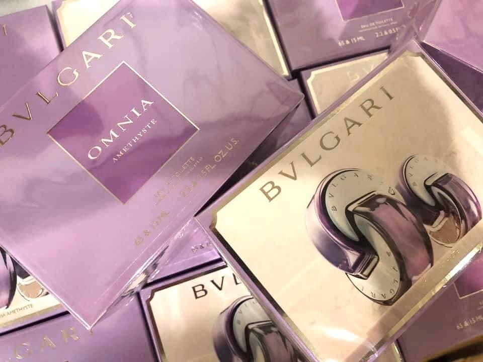 น้ำหอมบุลการี Bvlgari Omnia Amethyste 65ml + 15ml GIFT SET