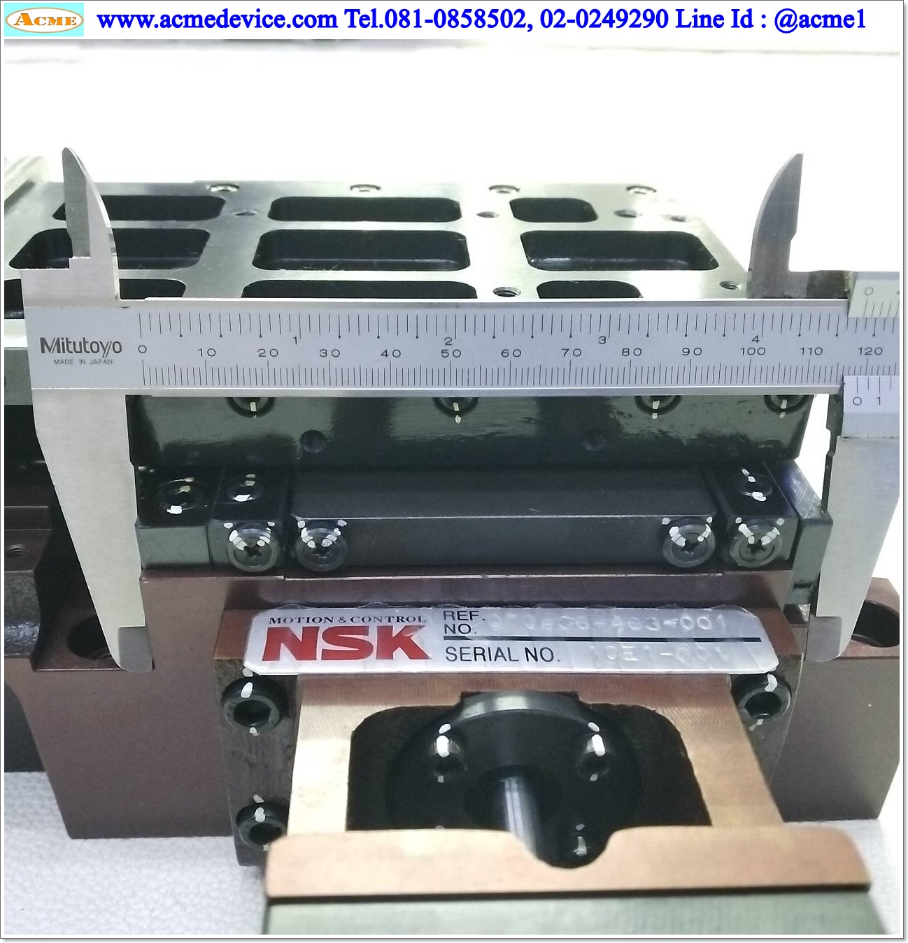 แกนสำเร็จรูป Ball Screw NSK รุ่น XY-CT0406-403-001, ขนาด 390 x 400 mm.