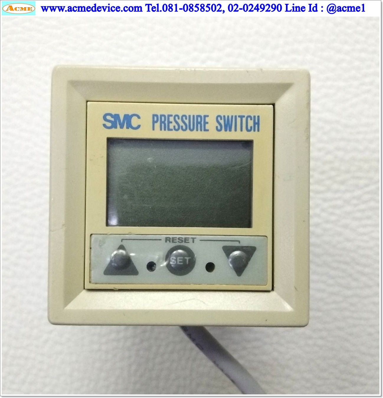 Pressure SMC รุ่น ISE4B-T1-25, -0.1 to 1MPa, NPN