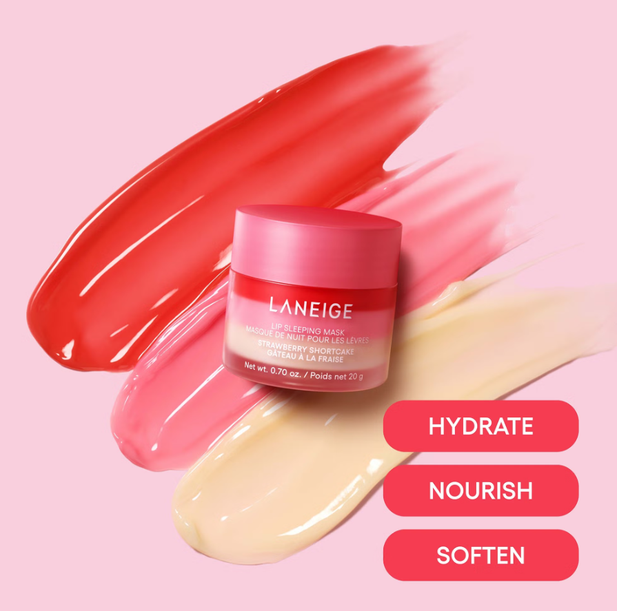 ลิปมาส์กลาเนจ Laneige Lip sleeping mask 20g # Strawberry Shortcake