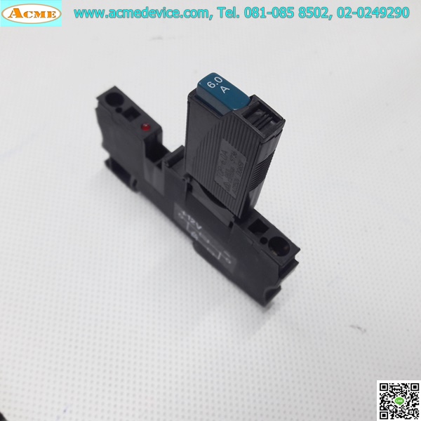 Breaker 1P Phoenix Contact รุ่น TCP-6.0A + Socket ST 4-FSI/C