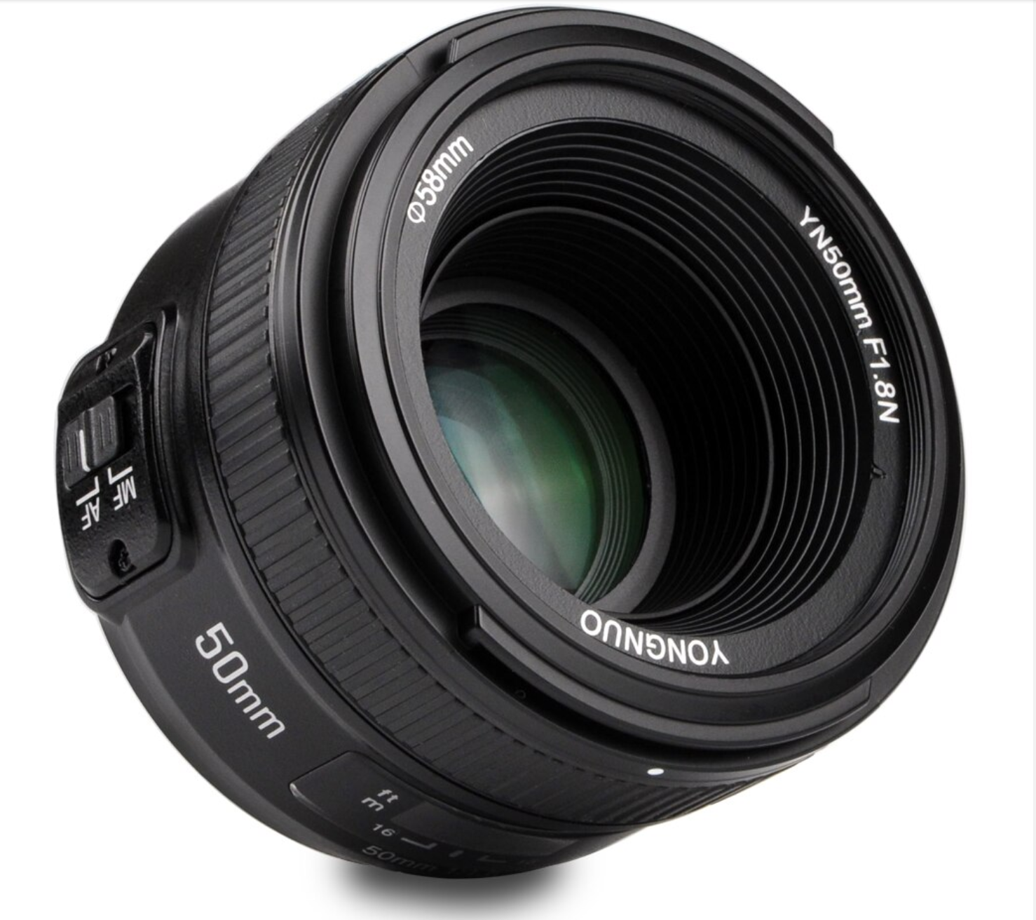 เลนส์ฟิก Yongnuo YN 50mm f/1.8 for Nikon F Mount ราคาถูก (ถ่ายหน้าชัดหลังเบลอ)