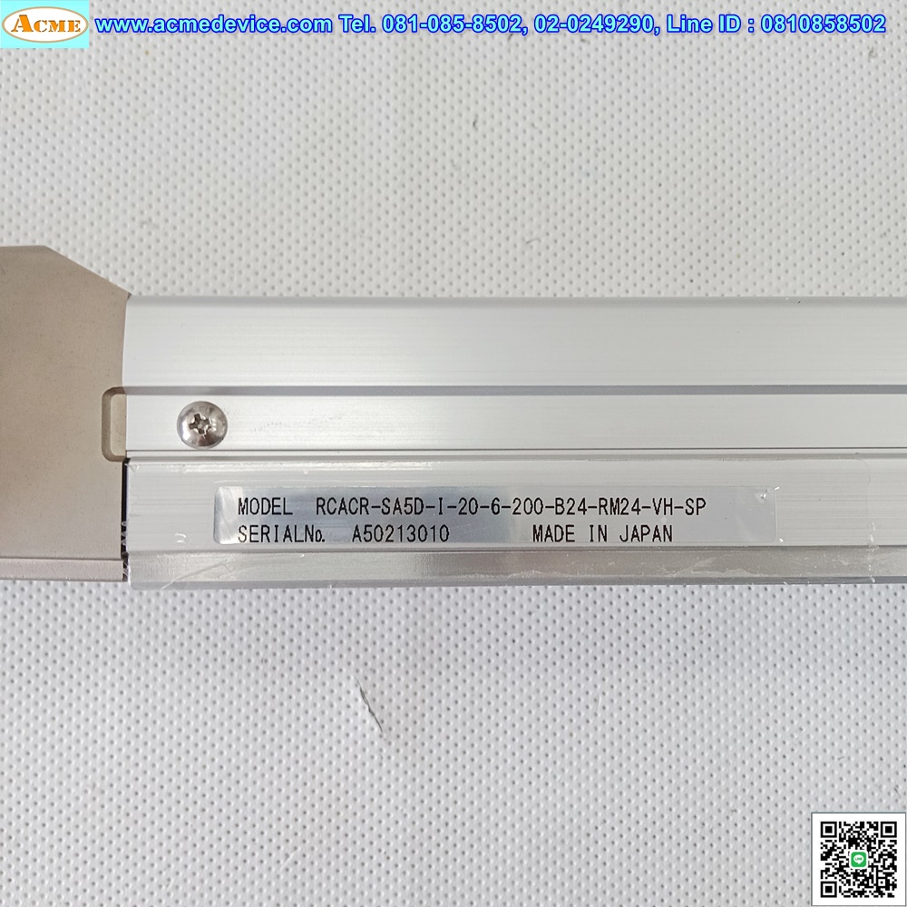 Slider Servo Copley รุ่น RCACR-SA5D-I-20-6-200-B24-RM24-VH-SP, Stroke 200 mm.