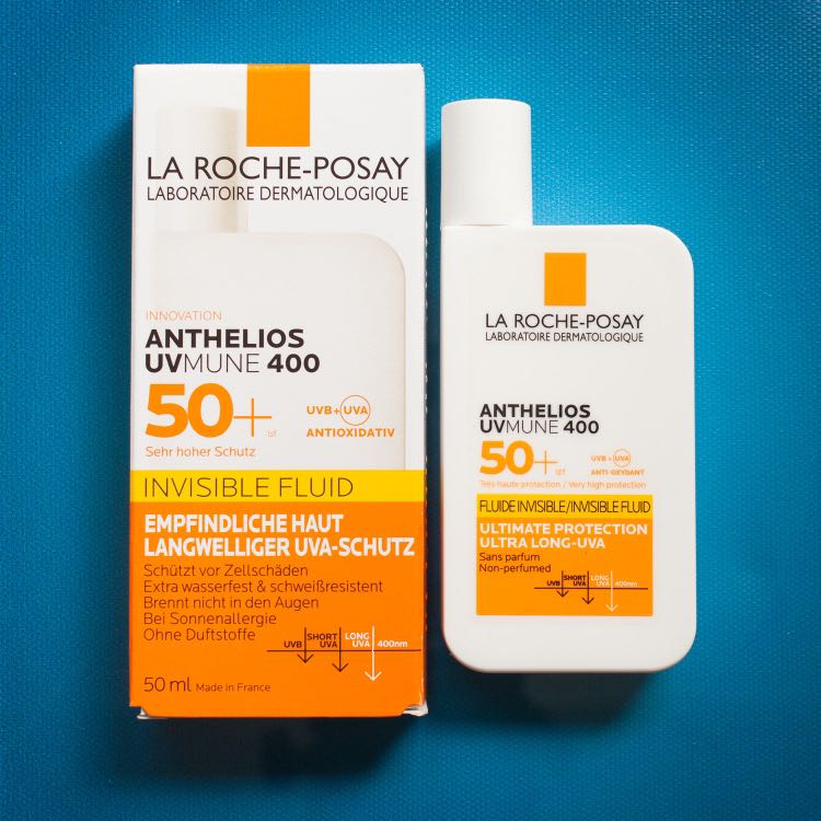 ครีมกันแดดลาโรช La Roche Posay Sunscreen Anthilios Fluide Invisible Sans Perfume 50ml