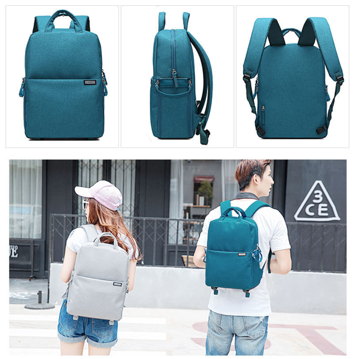 กระเป๋า Backpack ยี่ห้อ CADEN L5 สำหรับใส่กล้อง เลนส์ และโน๊ตบุ๊ค