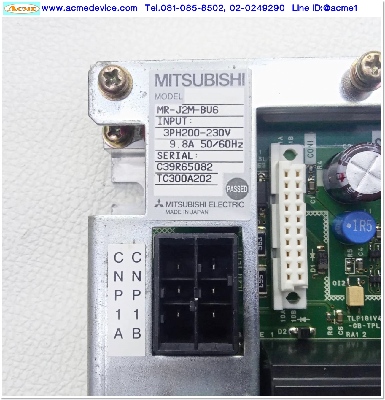 Base Unit Mitsubishi รุ่น MR-J2M-BU6