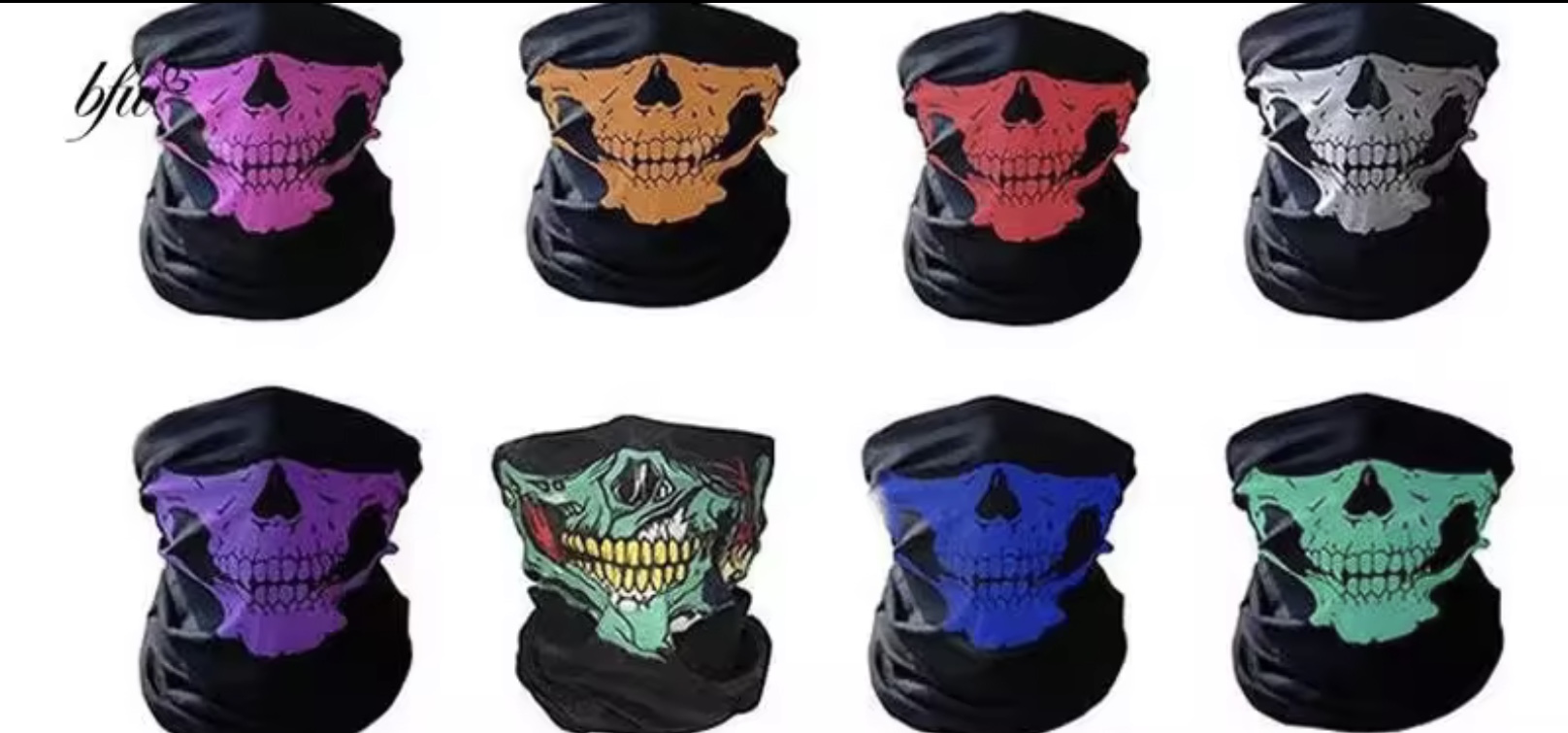 ผ้าบัฟ คละสีคละลาย 6ผืน ราคา 35