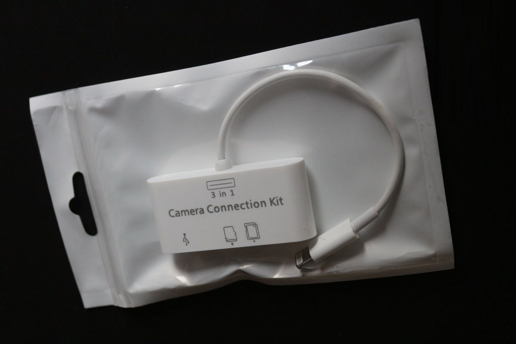 Lightning CardReader CameraKitConnects ตัวอ่านการ์ดใช้ได้กับ iPhone5/5s/6/6s/iPad4/iPad Mini