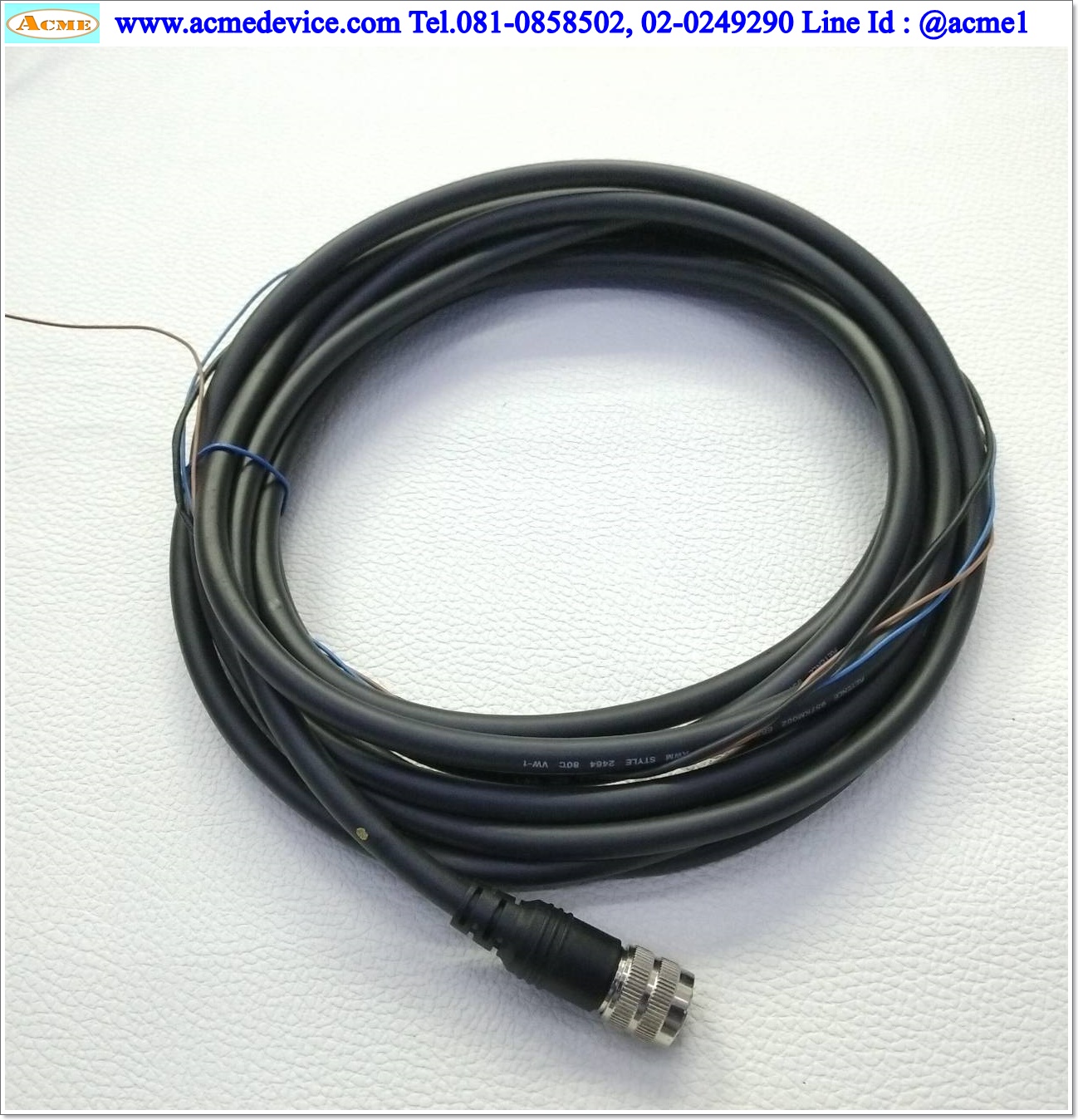 Power I/O Cable Keyence รุ่น 957KM002 E81221, 4M